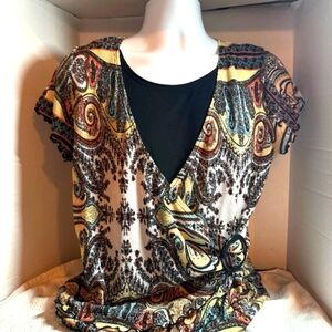 Notations Blouse Size 1X